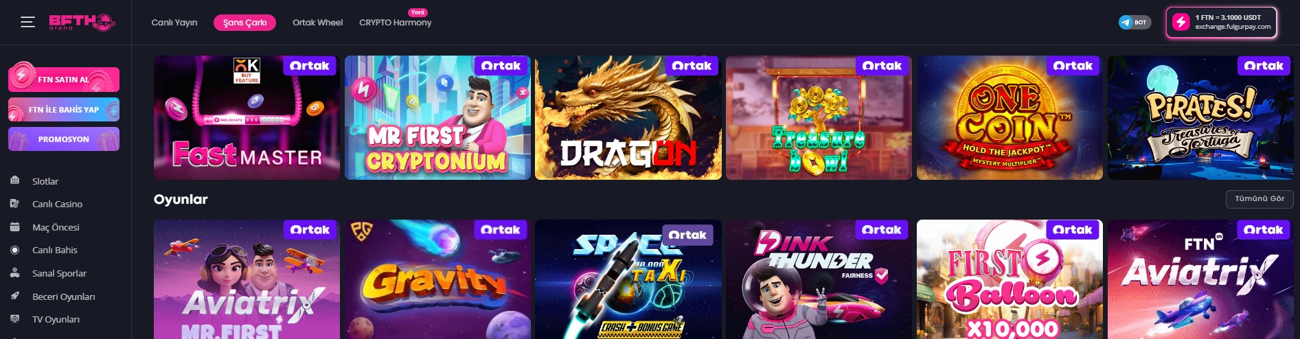 Bftharena Bonus