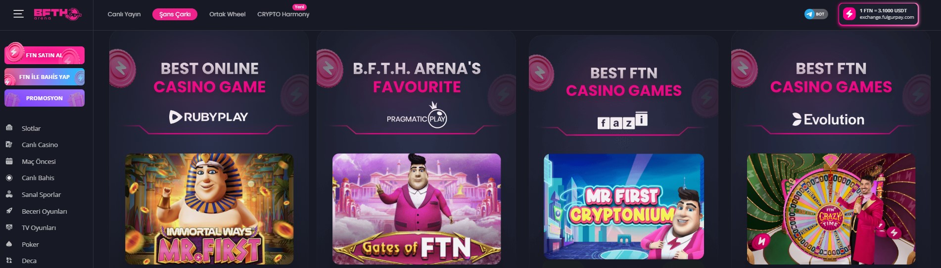 Bftharena Mobil Giriş